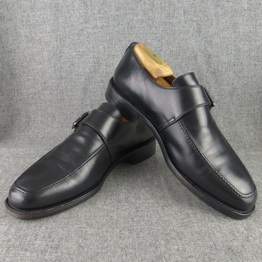 SCOTCH GRAIN HIROKAWA SHOES 2417 Black Monk 7 E